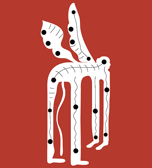 Personage aux quatre jambes